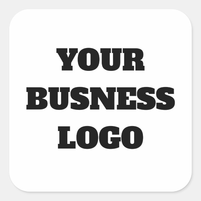 AUTOCOLLANTS PROMOTIONNELS DE LOGO D'ENTREPRISE (Devant)