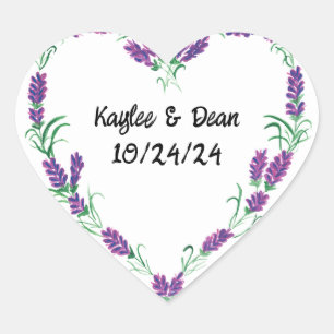 autocollants Purple Heart personnalisés