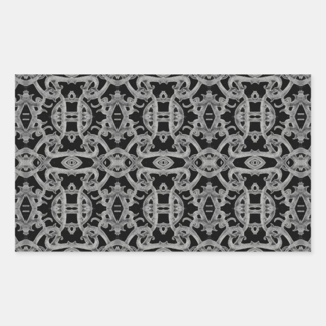 Autocollants rectangulaires GOTHIC (Devant)