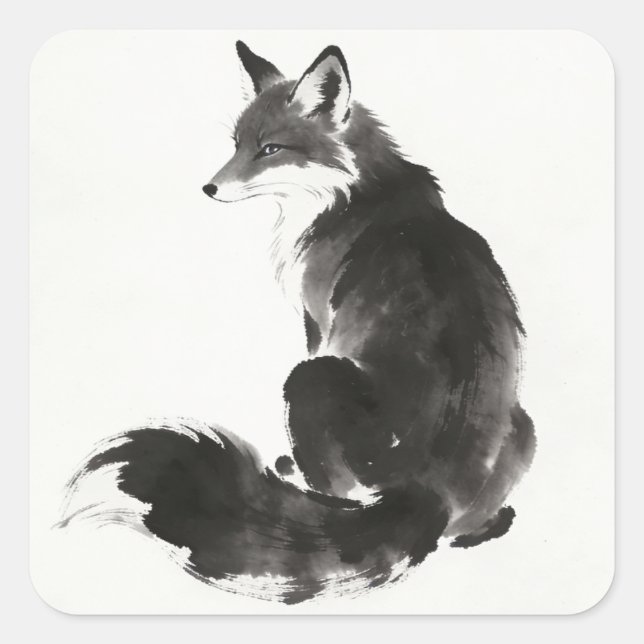 Autocollants Renard (Devant)