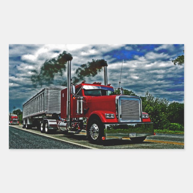 Autocollants Rollin' Freightliner (Devant)