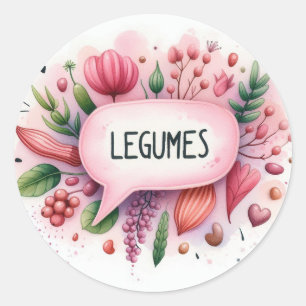 Autocollants ronds classiques