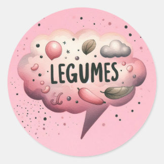 Autocollants ronds classiques