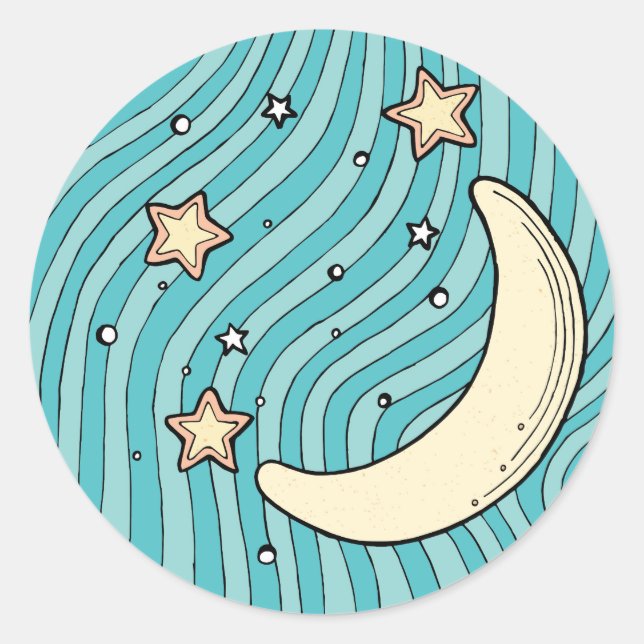 Autocollants ronds classiques pour des métiers (Devant)