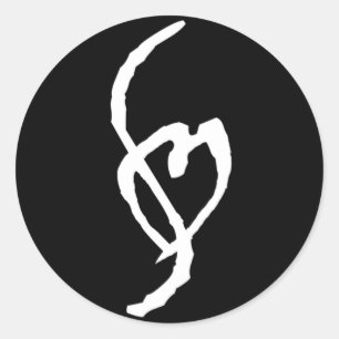 Autocollants ronds de marque de fumeron