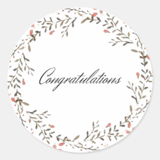 autocollants ronds pour les événements heureux