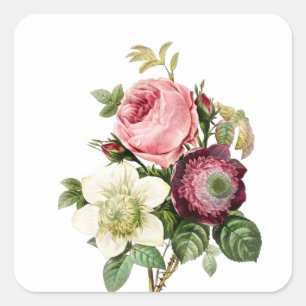Autocollants rose