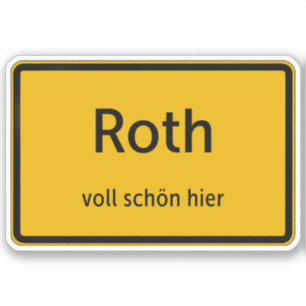 Autocollants Roth