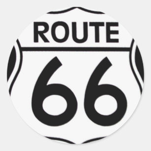 Autocollants « ROUTE 66 "