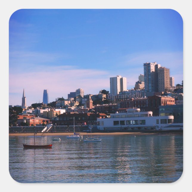 Autocollants San Francisco Skyline #6 (Devant)