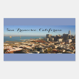 Autocollants San Francisco Skyline #9-3