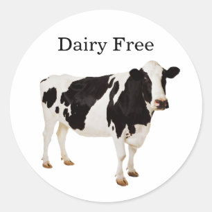 Autocollants sans produits laitiers