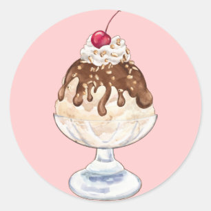 Autocollants savoureux - glace
