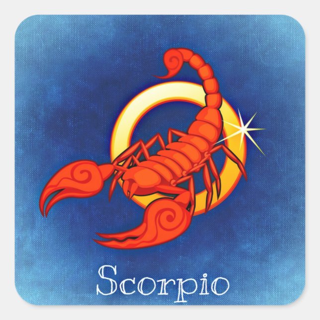 autocollants scorpio zodiac (Devant)