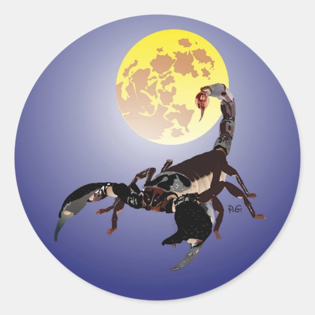 Autocollants scorpions (Devant)