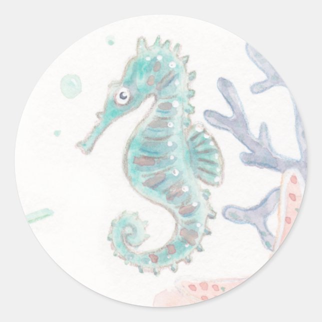 Autocollants Seahorse (Devant)
