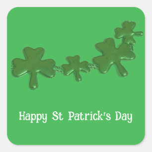 Autocollants Shamrock St Patrick