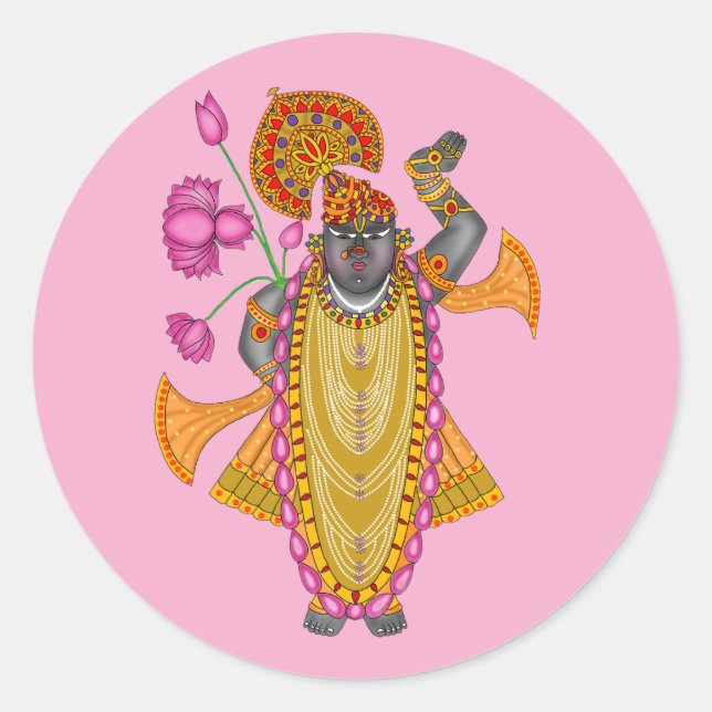Autocollants Shreenath Ji  (Devant)