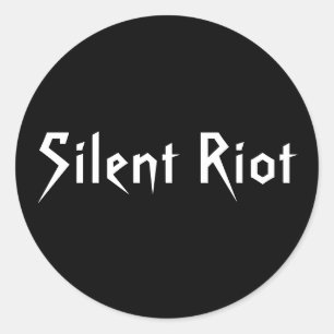 Autocollants silencieux d'émeute