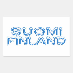 Autocollants Snowy Finlande