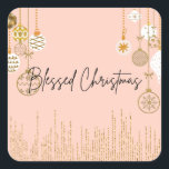 Autocollants Sparkly Christmas<br><div class="desc">Parfait pour cette saison en ajoutant cet autocollant leur rappelant que Jésus est toujours avec nous.</div>