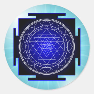 autocollants sri yantra