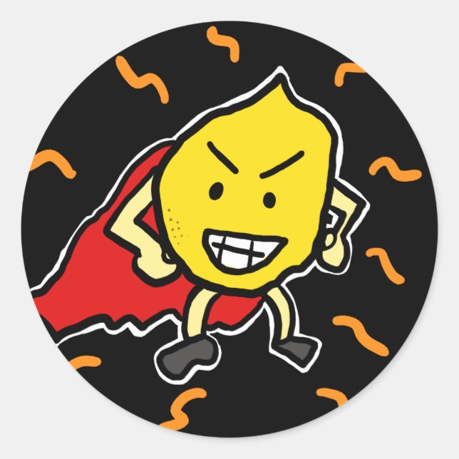 Autocollants Super Lemon ! (Devant)