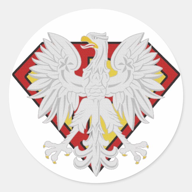 Autocollants Super Polonais (Devant)