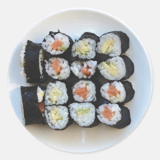Autocollants Sushi (Devant)