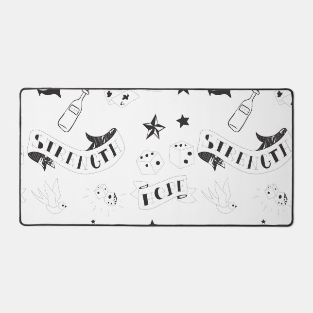 Autocollants Tattoo Flash Hope (Recto)