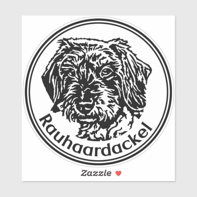 Autocollants Teckel (Feuille)