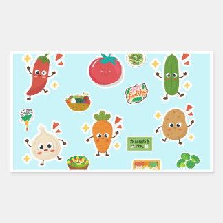 Autocollants Thème Légumes