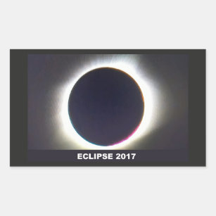 Autocollants totaux de l'éclipse solaire 2017