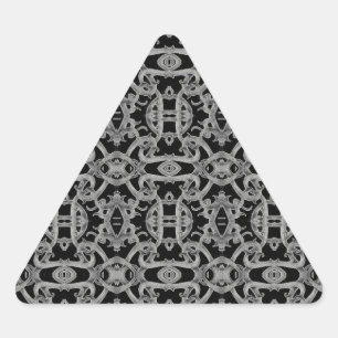 Autocollants triangulaires GOTHIC