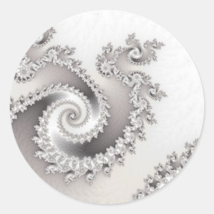 Autocollants triples argentés de pirouette