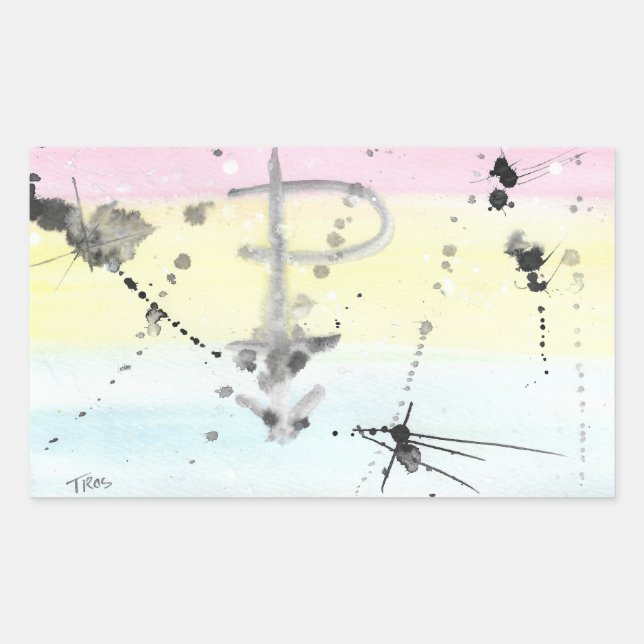 Autocollants TROS Pansexual Pride (Devant)