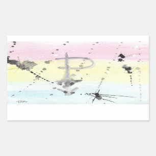 Autocollants TROS Pansexual Pride