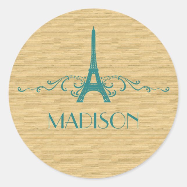 Autocollants turquoises (Devant)