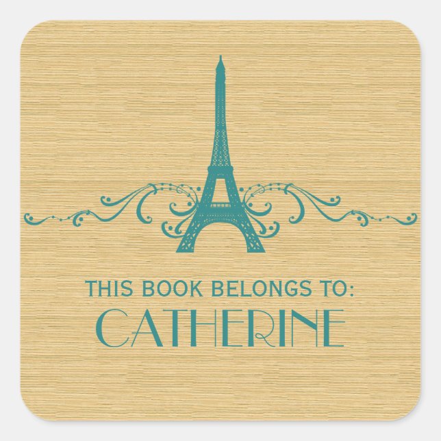 Autocollants turquoises (Devant)