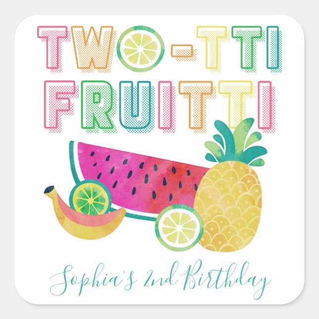 Autocollants Two-tti Frutti Favoris (Devant)