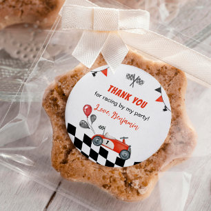 Autocollants vintage Red Race 1er anniversaire