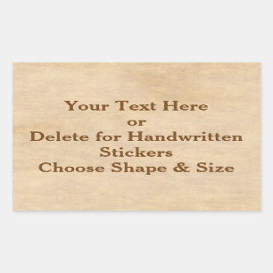 Autocollants Vintages personnalisés ou autocollant