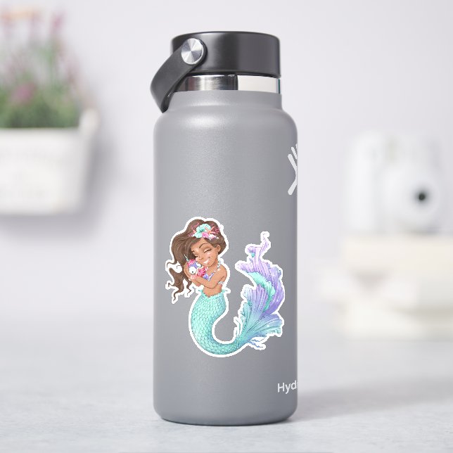 Autocollants vinyle Vie de sirène (HydroFlask)