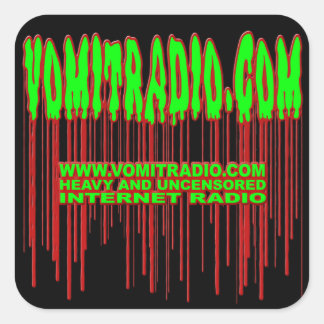 Autocollants VomitRadio