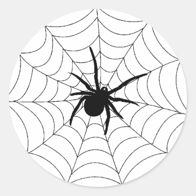 Autocollants Web Spider (Devant)