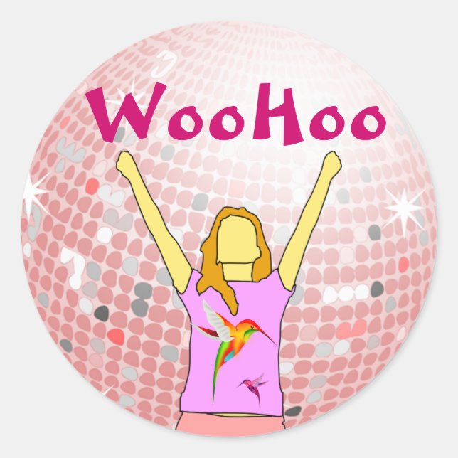 autocollants Woohoo (Devant)
