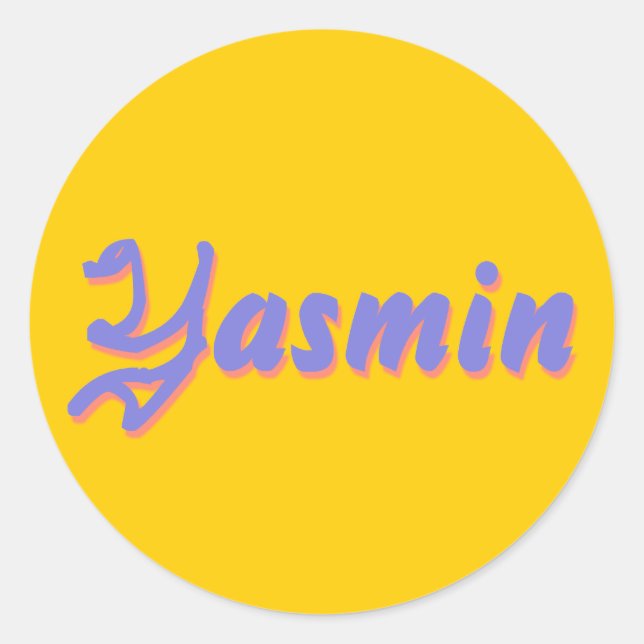 Autocollants Yasmin (Devant)