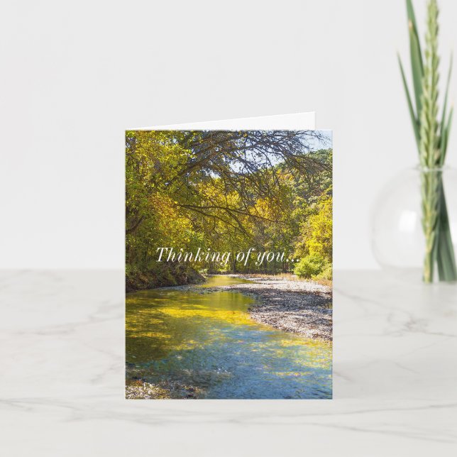 Automne À Busiek Painterly Penser De Vous Carte (Devant)