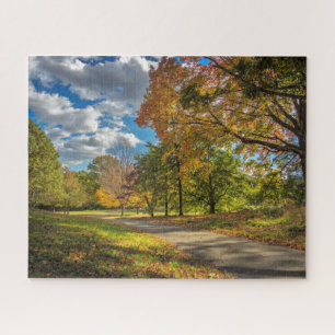 Automne à Central Park New York Jigsaw Puzzle