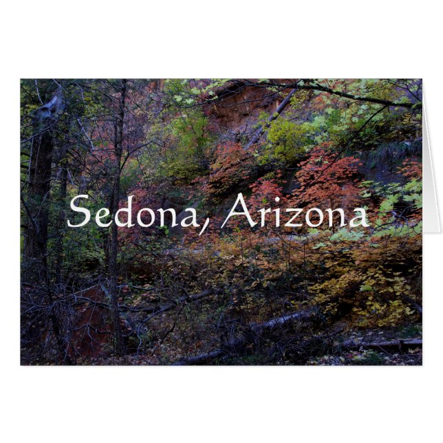 Automne à Sedona, Arizona (Devant horizontal)